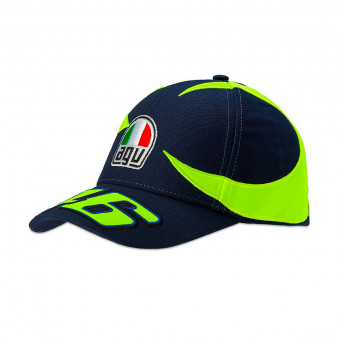 Motorcycle Caps VR 46 Cap Classic Sole E Luna