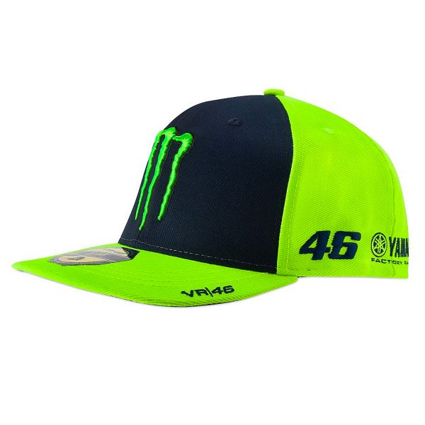 Motorcycle Caps VR 46 Cap On Track Fluo Yellow