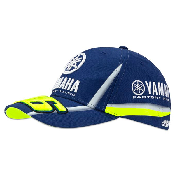 Motorcycle Caps VR 46 Cap Racing Yamaha VR46 Bleu