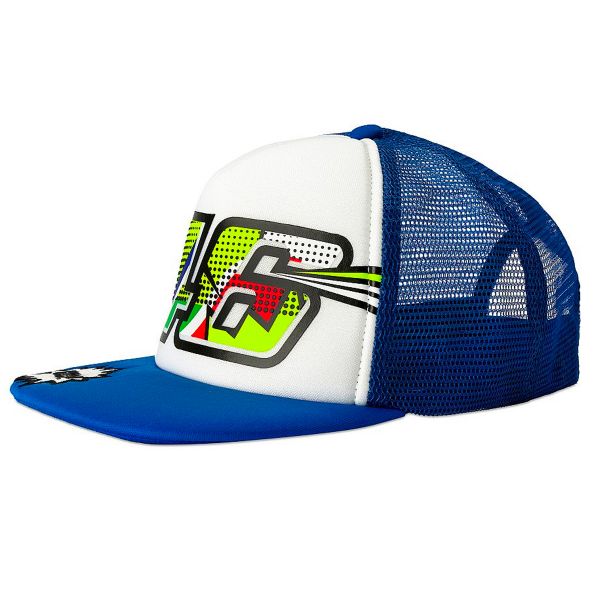 Motorcycle Caps VR 46 Cap Tracker Kid Pop Art