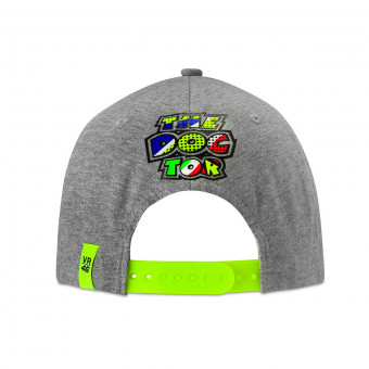 VR 46 Cap Woman Classic Pop Art Grey