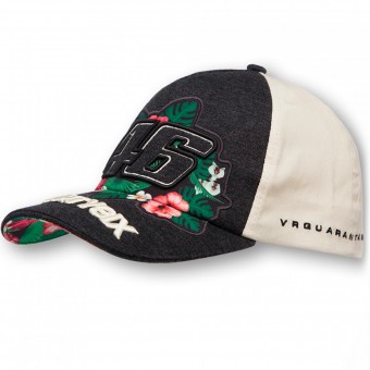 Motorcycle Caps VR 46 Cap Woman Flowers VR46