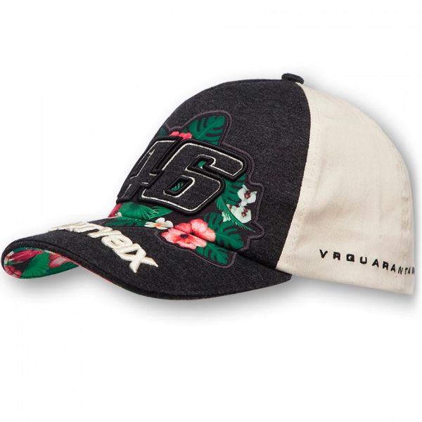 Motorcycle Caps VR 46 Cap Woman Flowers VR46