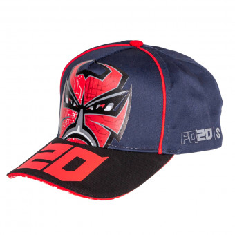 Motorcycle Caps FABIO QUARTARARO Cap Baseball Big Diablo 20 Blue