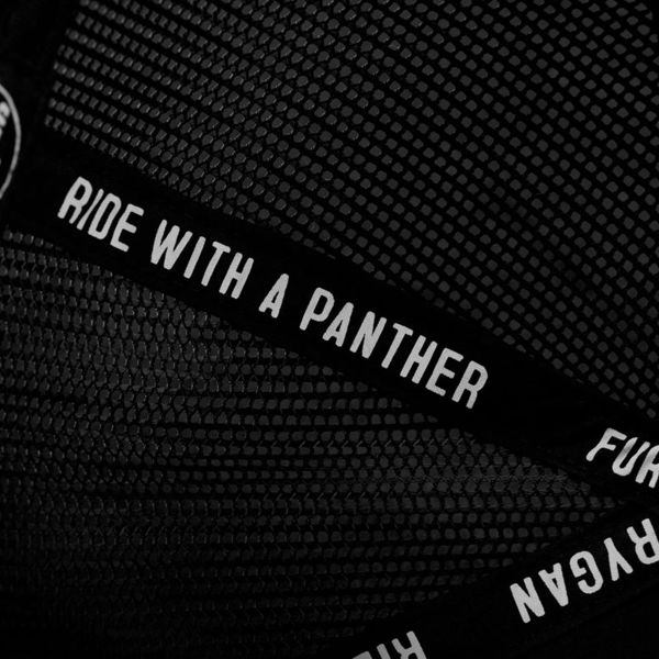 Furygan Trucker Logo Black Yellow Fury