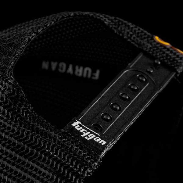 Furygan Trucker Logo Black Yellow Fury