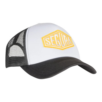 Motorcycle Caps Segura First Cap Black White