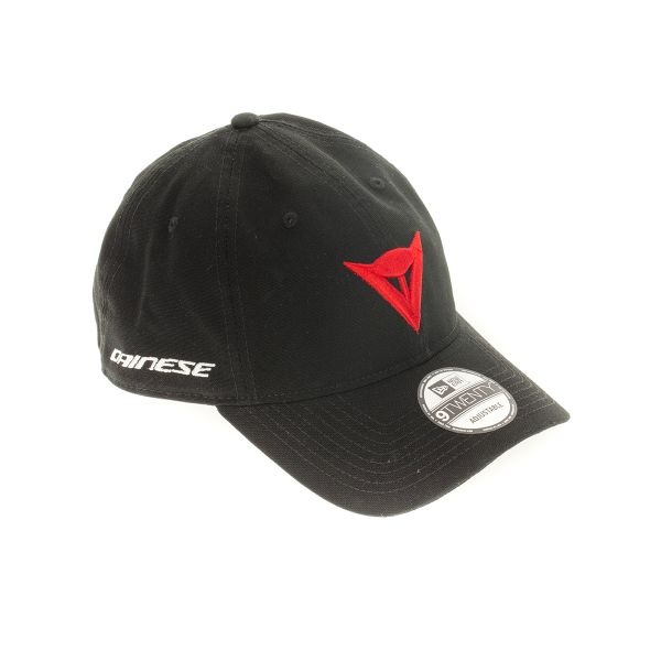 Motorcycle Caps Dainese Dainese 9 Twenty Canvas Strapback Cap Black