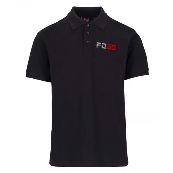 Motorcycle Polos FABIO QUARTARARO Polo FQ20 Black