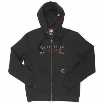 Motorcycle Hoodie Furygan Veste Legend Black