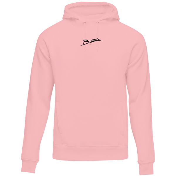 Motorcycle Hoodie 100% Bitume Hoodie My Signature Pink