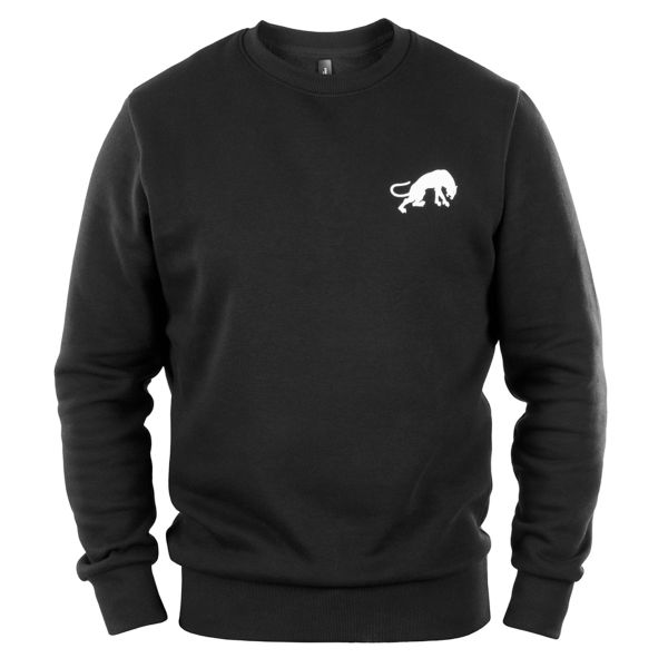 Motorcycle Hoodie Furygan Corpo Sweat Black White Motorcycle Hoodie Furygan Corpo Sweat Black White