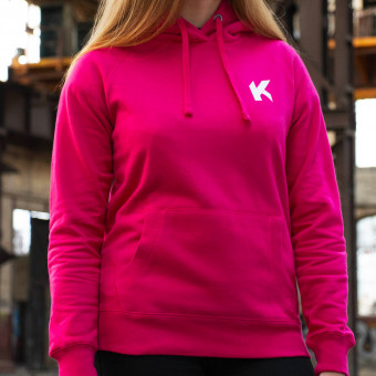 Kikaninac Sweat Hoodie Supermot Pink