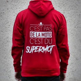 Kikaninac Sweat Hoodie Supermot Red