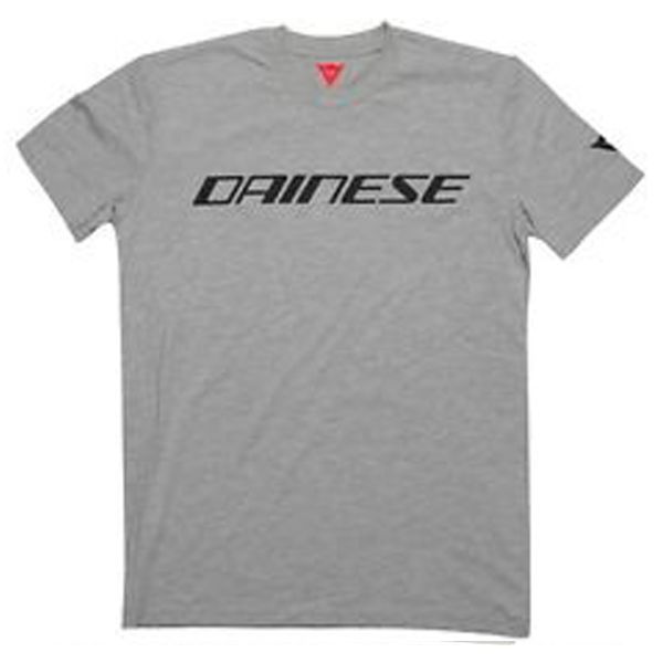 Motorcycle T-Shirts Dainese Dainese T-Shirt Grey Melange Black Motorcycle T-Shirts Dainese Dainese T-Shirt Grey Melange Black