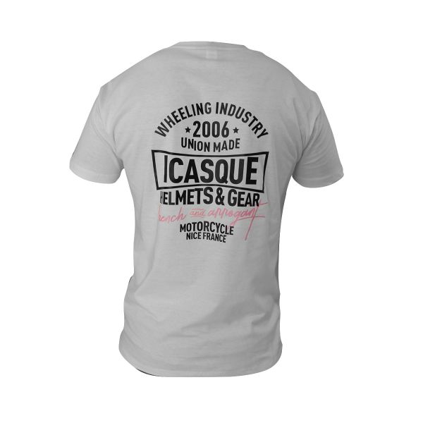 Motorcycle T-Shirts iCasque French And Arrogant White Motorcycle T-Shirts iCasque French And Arrogant White