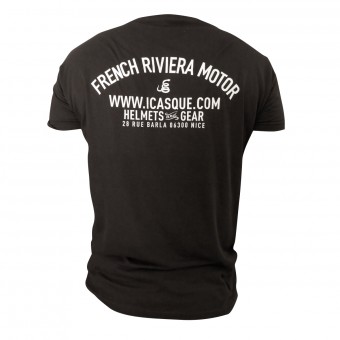 Motorcycle T-Shirts iCasque French Riviera Motor Black