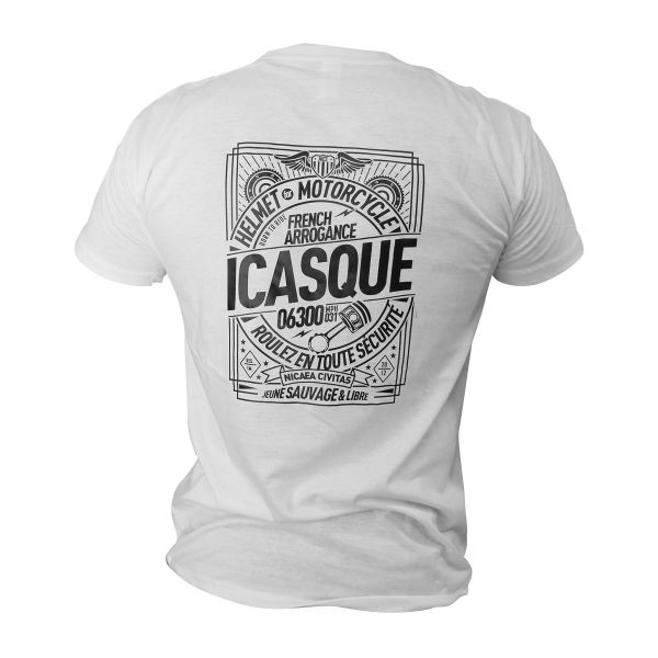 Motorcycle T-Shirts iCasque Savage Black