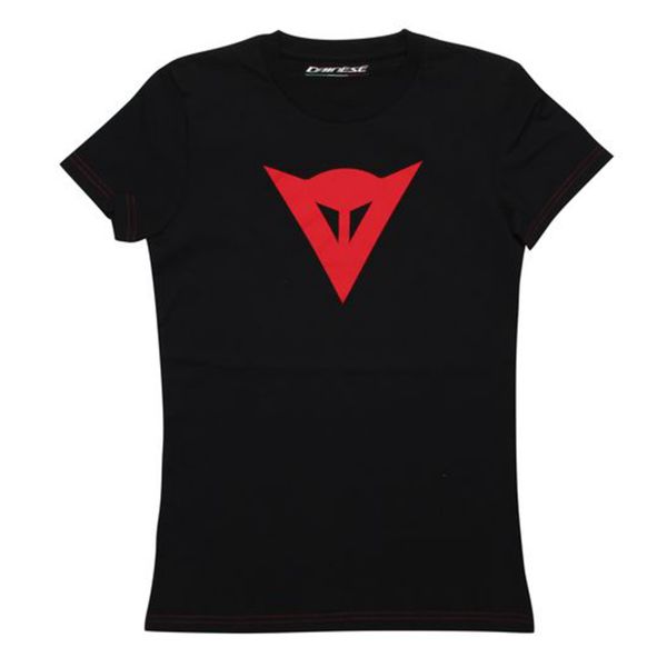 Motorcycle T-Shirts Dainese Speed Demon Lady Black Red Motorcycle T-Shirts Dainese Speed Demon Lady Black Red