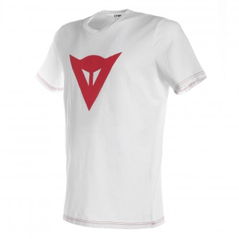 Motorcycle T-Shirts Dainese Speed Demon White Red Motorcycle T-Shirts Dainese Speed Demon White Red