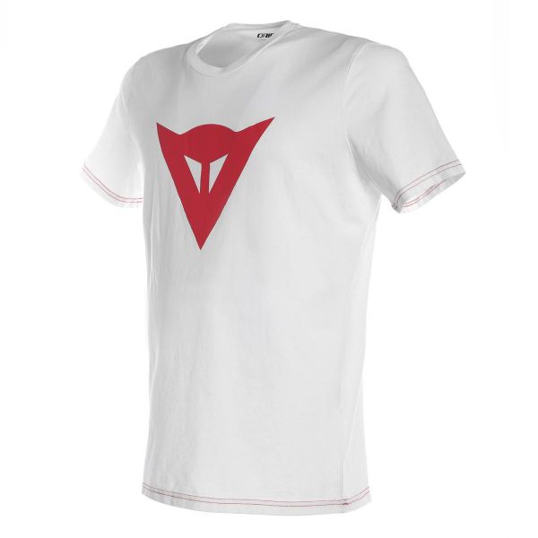 Motorcycle T-Shirts Dainese Speed Demon White Red Motorcycle T-Shirts Dainese Speed Demon White Red