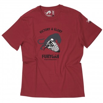 Motorcycle T-Shirts Furygan TS MC Shotgun Red