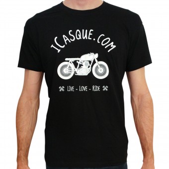 Motorcycle T-Shirts iCasque Vintage Tee iCasque Black Motorcycle T-Shirts iCasque Vintage Tee iCasque Black