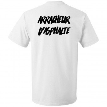 100% Bitume Asphalt White