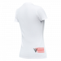 Motorcycle T-Shirts Dainese Logo Lady White Black