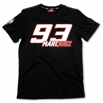 Motorcycle T-Shirts Marquez 93 Marquez Black