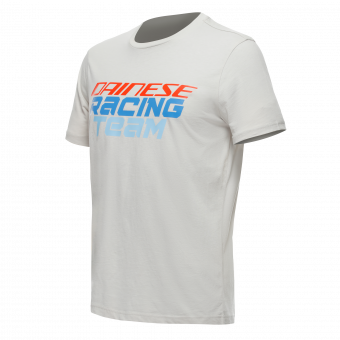 Motorcycle T-Shirts Dainese Racing Light Grey