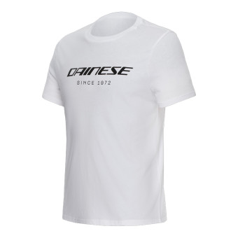 Motorcycle T-Shirts Dainese Essence Wordmark White