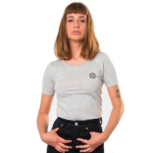 Motorcycle T-Shirts EUDOXIE Bonnie Grey Motorcycle T-Shirts EUDOXIE Bonnie Grey