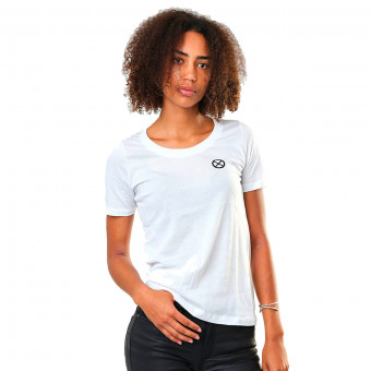 Motorcycle T-Shirts EUDOXIE Bonnie White