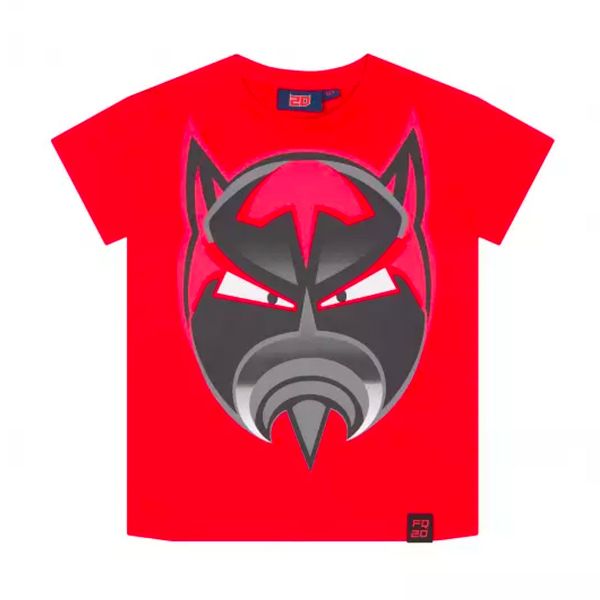 Motorcycle T-Shirts FABIO QUARTARARO Diablo Kid T-Shirt Red