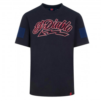 Motorcycle T-Shirts FABIO QUARTARARO T-Shirt El Diablo Black