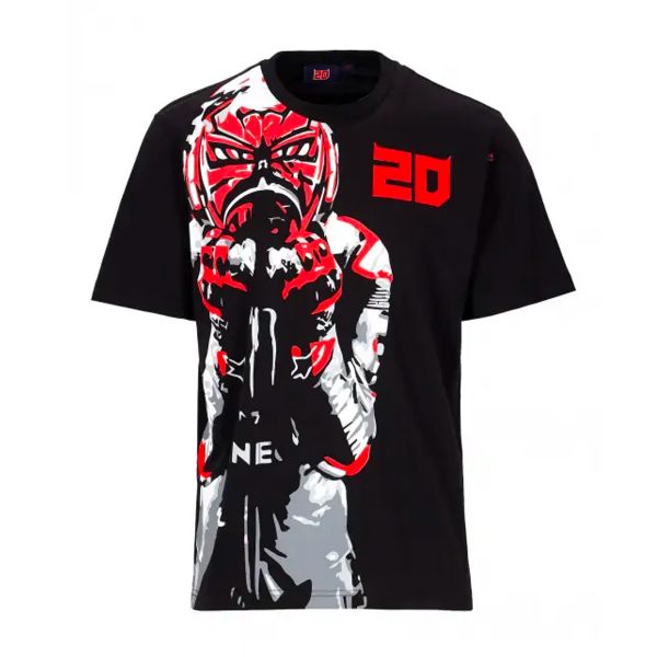 Motorcycle T-Shirts FABIO QUARTARARO Rider Black