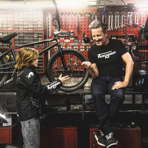 Furygan Corpo Tee Shirt Fury Black White