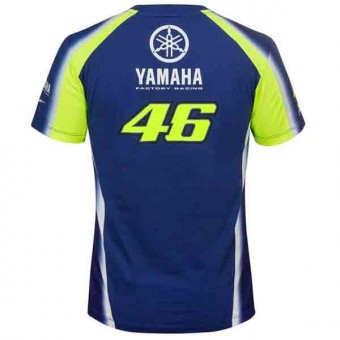 VR 46 T-Shirt Racing Yamaha VR46 Blue