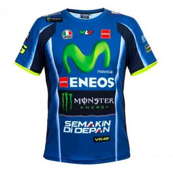 Motorcycle T-Shirts VR 46 T-Shirt Replica Racing Yamaha VR46