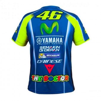 VR 46 T-Shirt Replica Racing Yamaha VR46