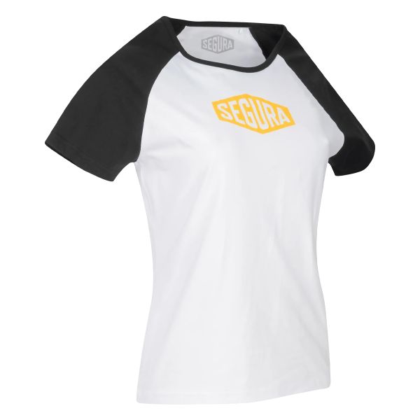 Motorcycle T-Shirts Segura Lady First T-shirt Black white