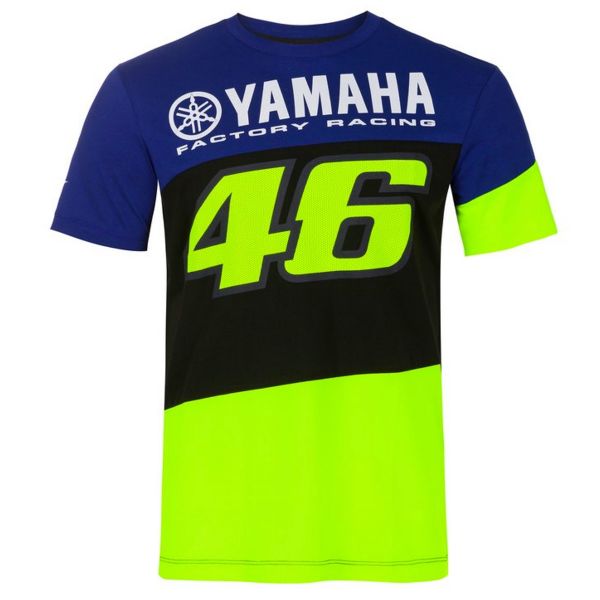 Motorcycle T-Shirts VR 46 T-Shirt Racing Yamaha VR46