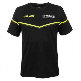 Motorcycle T-Shirts VR 46 T-Shirt Yamaha VR46 Black