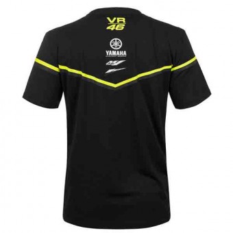 VR 46 T-Shirt Yamaha VR46 Black
