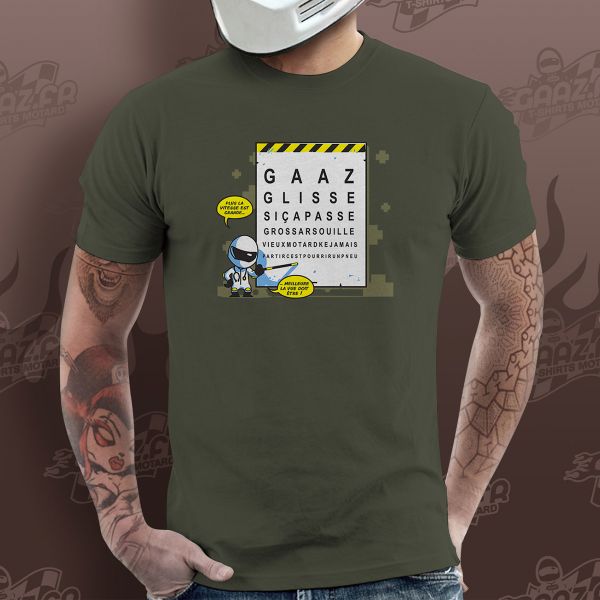 Motorcycle T-Shirts Gaaz Vision (Army)