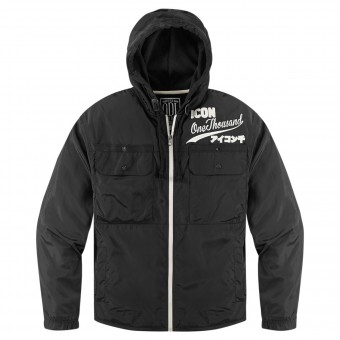 Motorcycle Jumpers ICON 1000 Odl Longsleeve Black