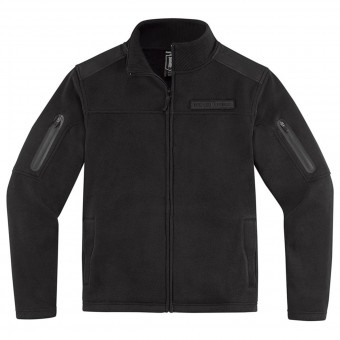 Motorcycle Jumpers ICON 1000 Quartermaster Cardigan Black