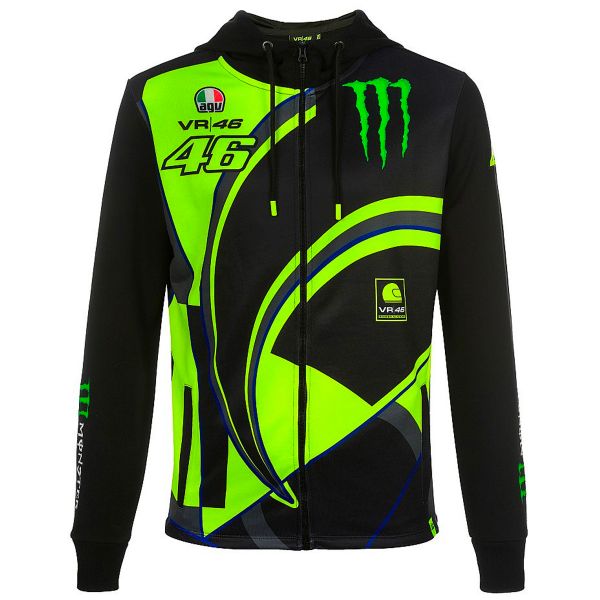 Motorcycle Jumpers VR 46 Hoodie Replica Monster Dual