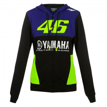Motorcycle Jumpers VR 46 Hoodie Woman Yamaha Dual Racing